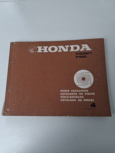 Honda f400k1 f450 - honda,